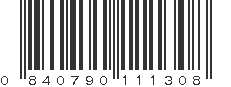 UPC 840790111308