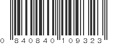 UPC 840840109323