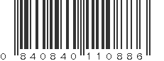 UPC 840840110886