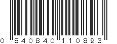 UPC 840840110893