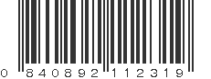 UPC 840892112319