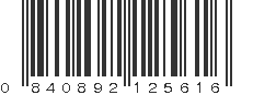 UPC 840892125616