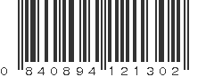 UPC 840894121302