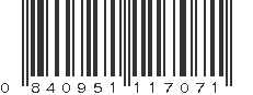 UPC 840951117071