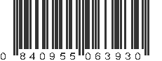 UPC 840955063930