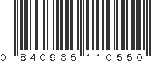 UPC 840985110550