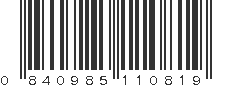 UPC 840985110819