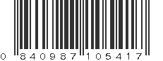 UPC 840987105417