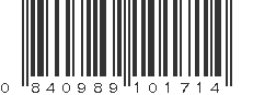 UPC 840989101714