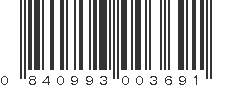 UPC 840993003691