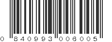 UPC 840993006005