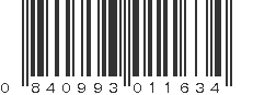 UPC 840993011634