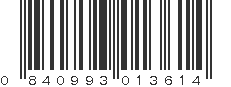 UPC 840993013614
