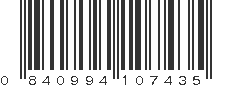 UPC 840994107435