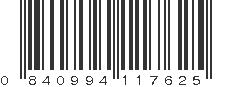 UPC 840994117625