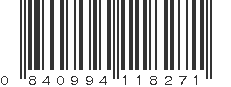 UPC 840994118271