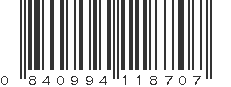 UPC 840994118707