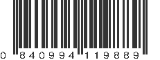 UPC 840994119889