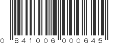 UPC 841006000645