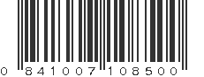 UPC 841007108500