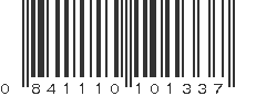 UPC 841110101337