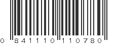 UPC 841110110780