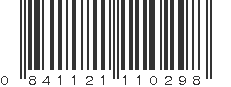 UPC 841121110298