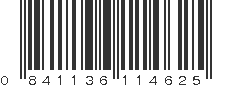 UPC 841136114625