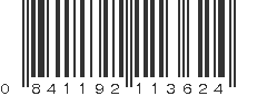 UPC 841192113624