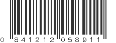 UPC 841212058911