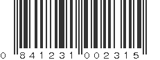 UPC 841231002315