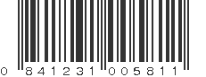 UPC 841231005811