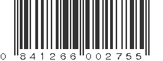 UPC 841266002755