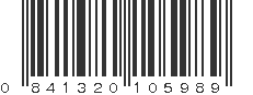 UPC 841320105989