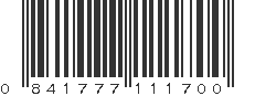 UPC 841777111700