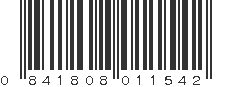 UPC 841808011542