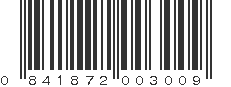 UPC 841872003009