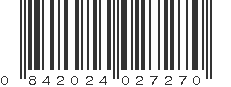 UPC 842024027270