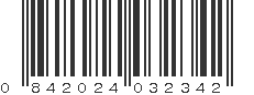 UPC 842024032342