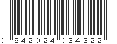 UPC 842024034322