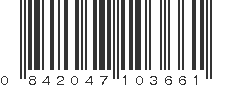 UPC 842047103661