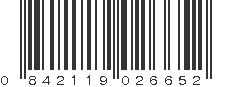 UPC 842119026652