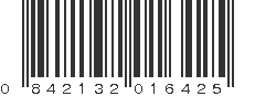 UPC 842132016425