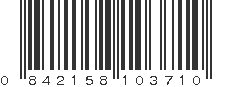 UPC 842158103710