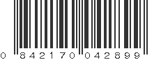 UPC 842170042899