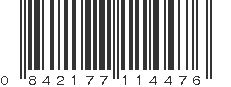 UPC 842177114476