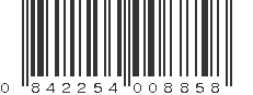 UPC 842254008858