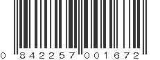 UPC 842257001672