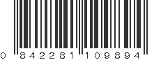 UPC 842281109894