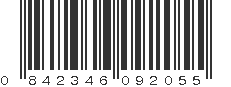 UPC 842346092055